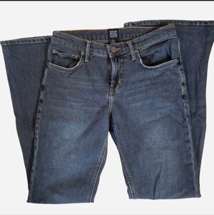 BDG Women's Dark Blue Low Rise Bootcut Flare Leg Jeans